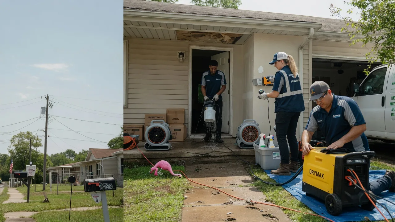 Storm Damage Water Removal in Girard, TX near me